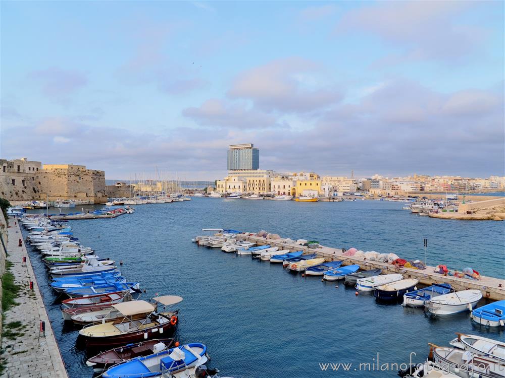 Gallipoli (Lecce, Italy) - Panoramic view from the Riviera Armando Diaz